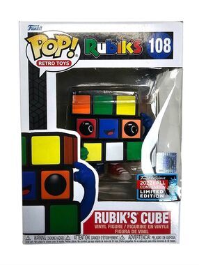FUNKO POP! Rubik’s Cube #108 2022 Fall Convention Limited Edition NWT